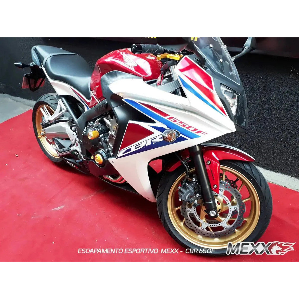 Sport Exhaust Taylor Made Honda CBR 650F 2013 to 2017 Mexx