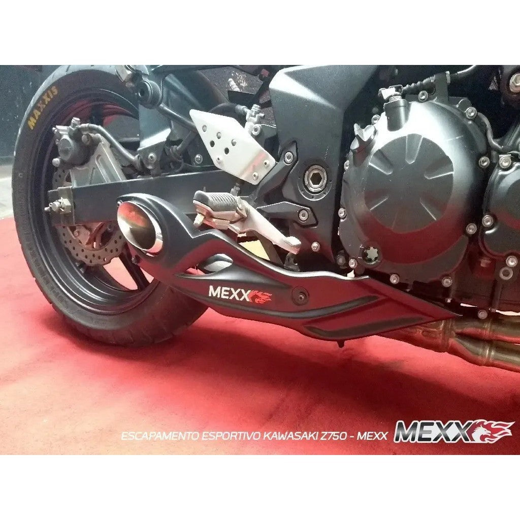 Escape Deportivo Kawasaki Z750 2007 a 2012 Taylor Made Mexx