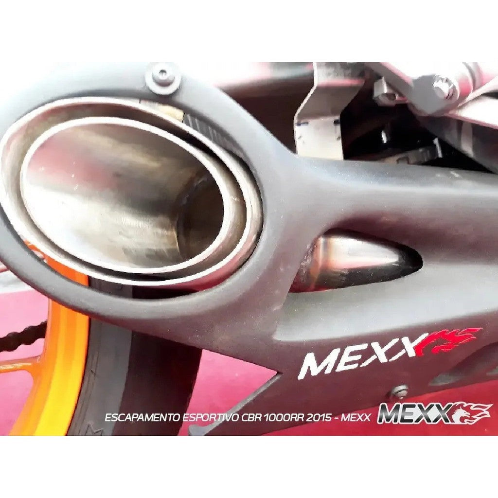 Sport Exhaust Honda CBR 1000RR 2014 to 2016 Mexx