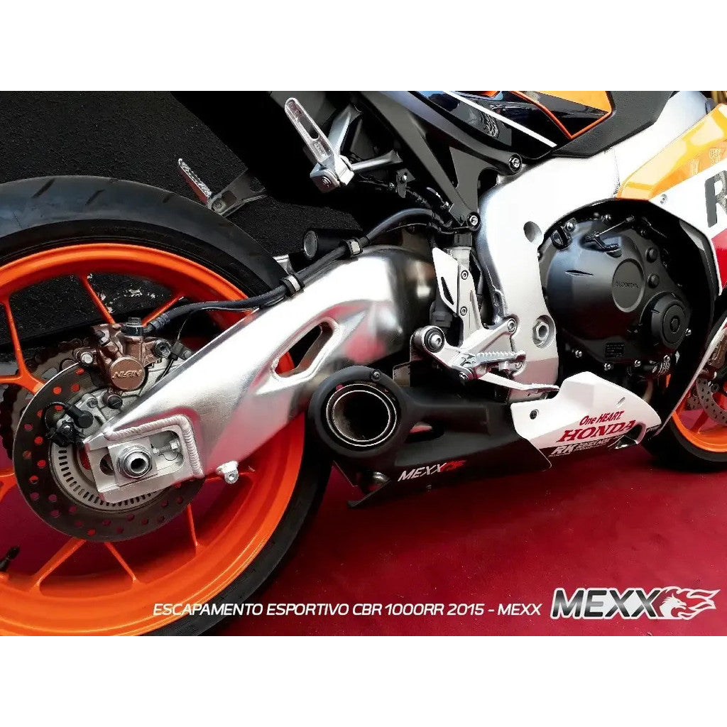 Sport Exhaust Taylor Made Honda CBR 1000RR 2014 to 2016 Mexx
