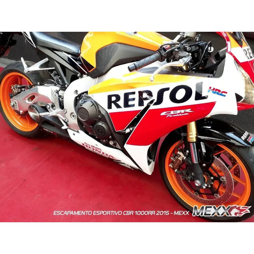 Sport Exhaust Honda CBR 1000RR 2014 to 2016 Mexx
