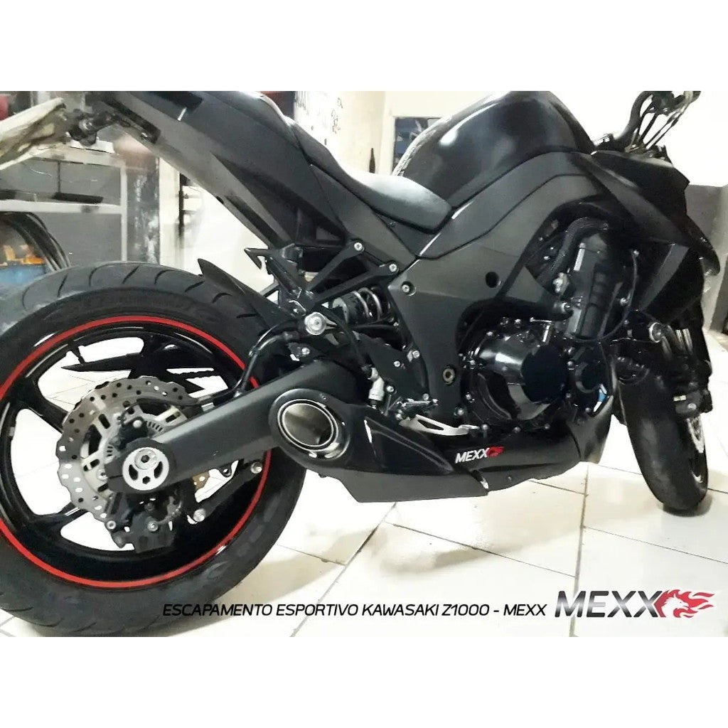 Escape Deportivo Kawasaki Z1000 2010 a 2017 Taylor Made Mexx