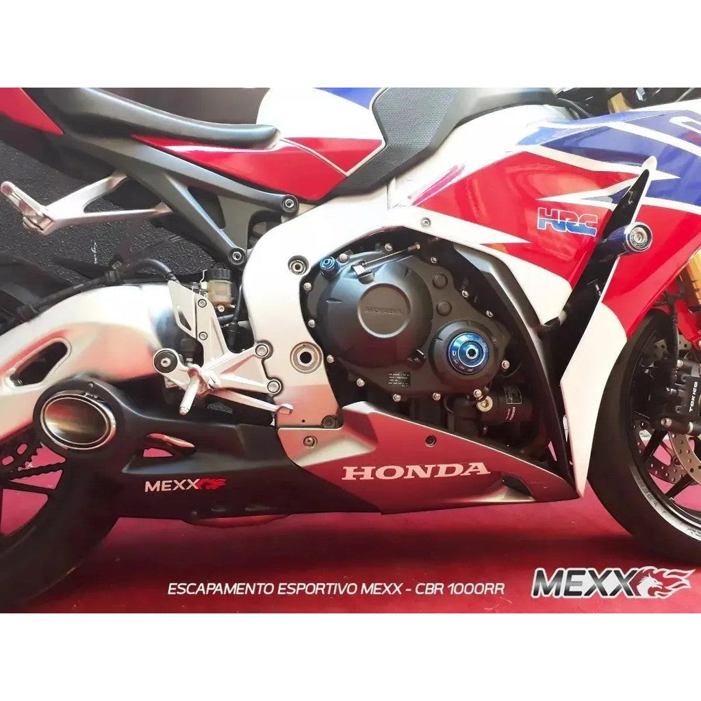Escapamento Esportivo Honda CBR 1000RR 2012 a 2013 Taylor Made Mexx